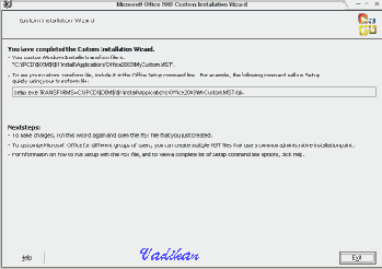 Этап 4 - Custom Installation Wizard